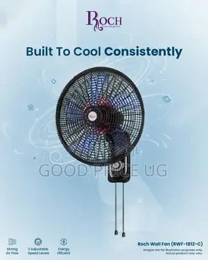 Roch RWF-1812 Wall Fan 2pcs