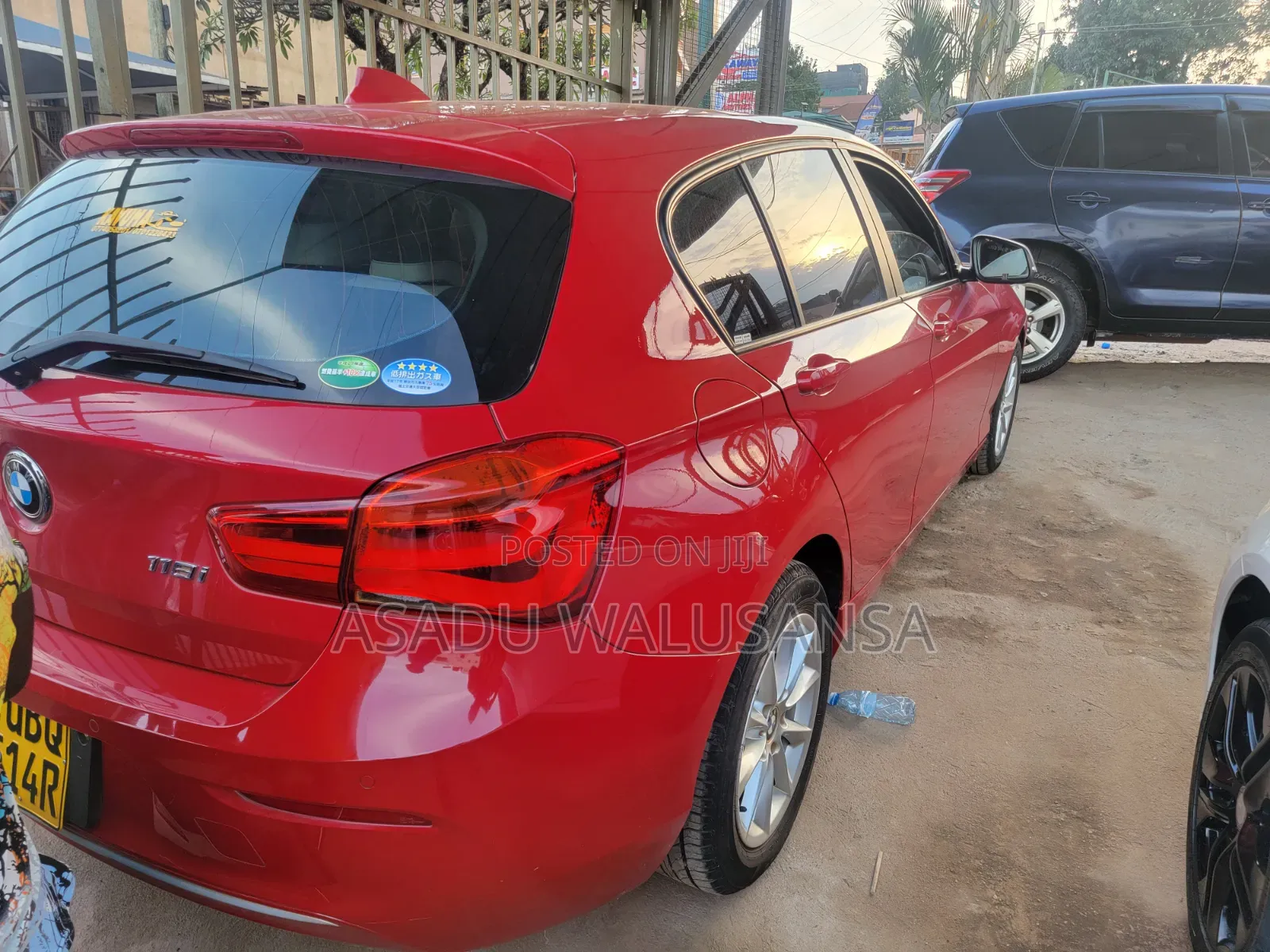 BMW 118i 2017 Red