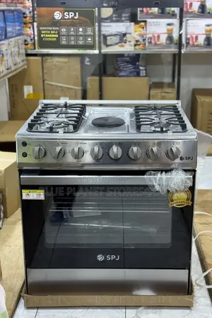 SPJ 4 Gas Burners + 1 Electric Hotplate Cookers \\ 80cm × 60cm