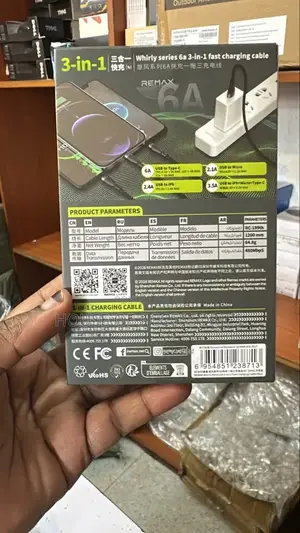 6a- 3 - In - 1 Cable