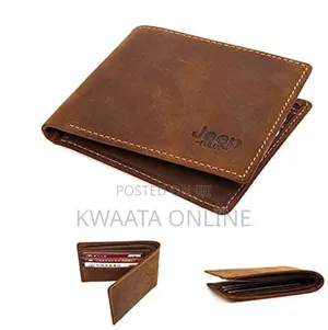 Men Wallets Leather Money Clip Front Pocket Thin Folded Wallet