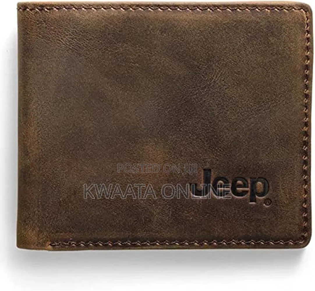 Men Wallets Leather Money Clip Front Pocket Thin Folded Wallet