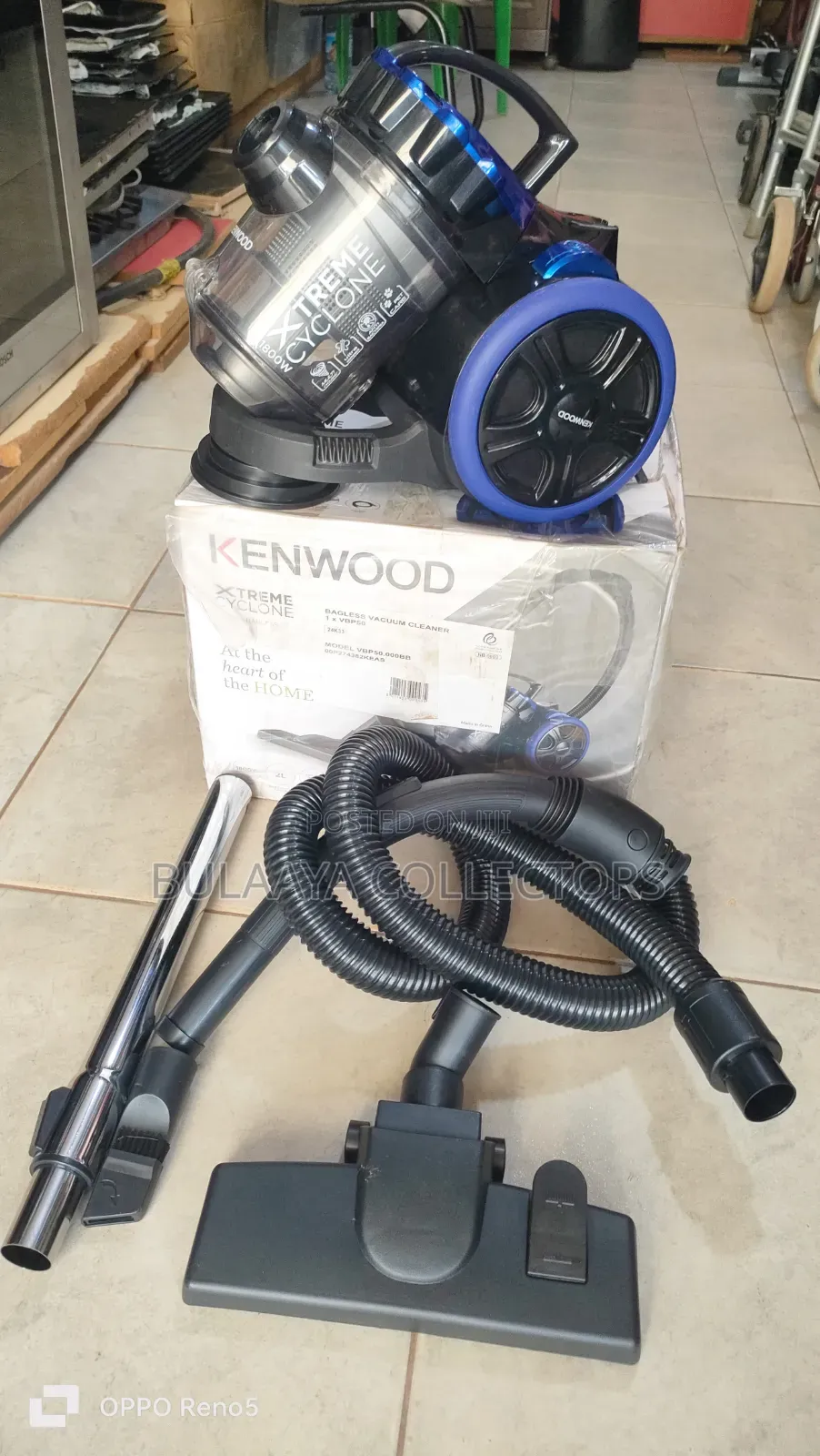Kenwood Xtreme Cyclone Bagless Vacuum Cleaner.