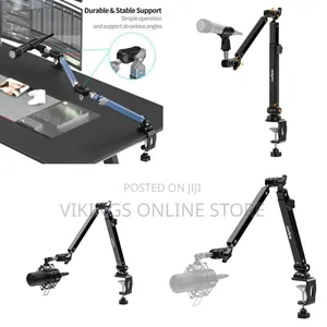 DMS-01 Lanparte Professional Microphone Boom Arm Stand, Adjustable