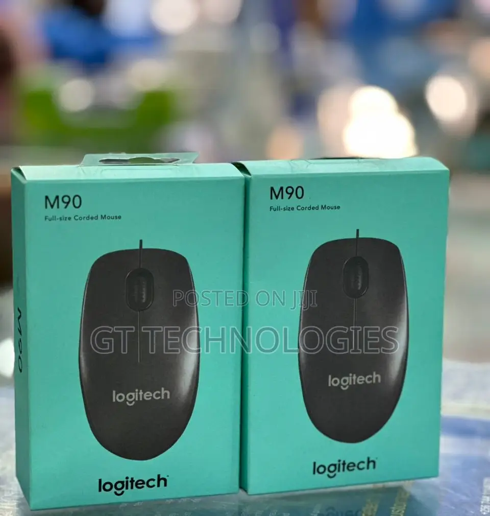 Logitech M90 Full-Size Corded Mouse