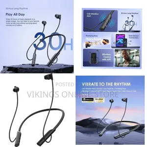 Oraimo Necklace Lite Oeb-311 Neckband Wireless in Ear Earphones Deep