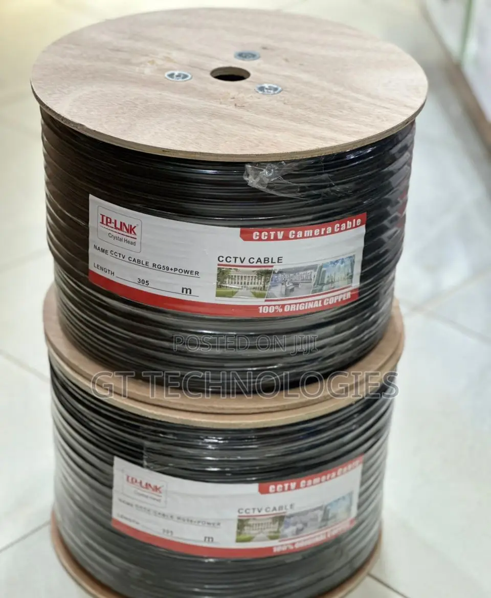 Coaxial Powered Cable 305m /Cat6 Tp-Link CCTV Rg59