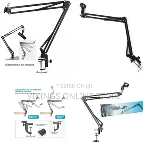 Adjustable Microphone Suspension Boombox Condenser Microphone Scissor