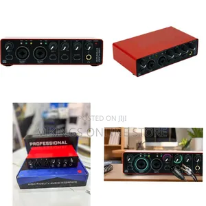 High -Fidelitv Usb Audio Interface, Audio Interface With Recording