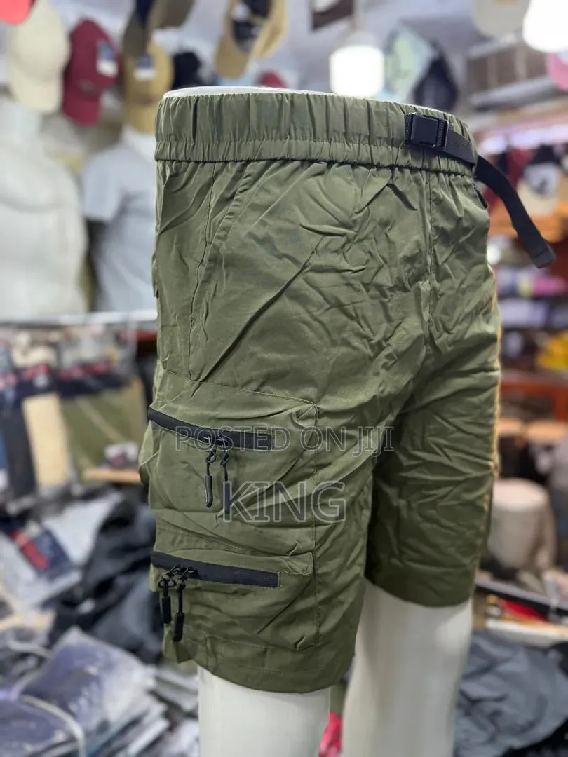 Utility Style, Clean Look Cargo Shorts