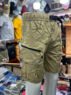 Utility Style, Clean Look Cargo Shorts
