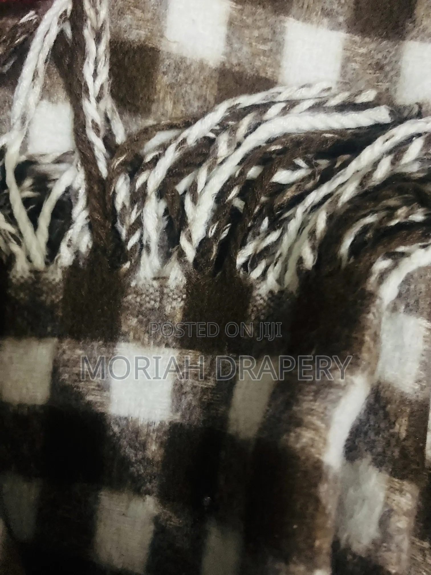 Checked Scarf