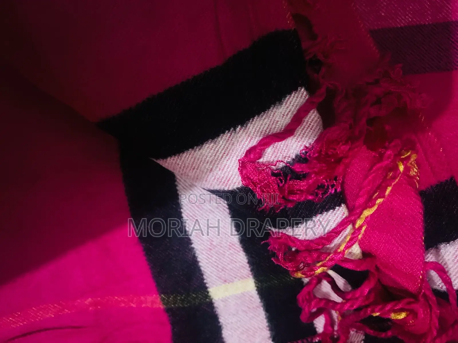 Checked Scarf
