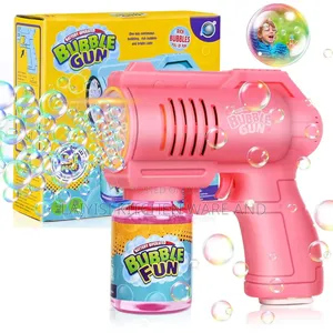Rechargeable Automatic Bubble Gun Toy – Fun Bubble Blaster for Kids