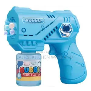 Rechargeable Automatic Bubble Gun Toy – Fun Bubble Blaster for Kids