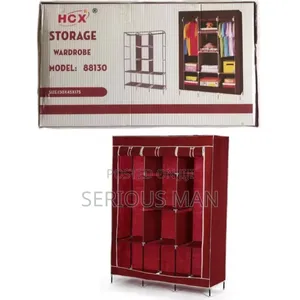 Portable Fabric Storage Wardrobe