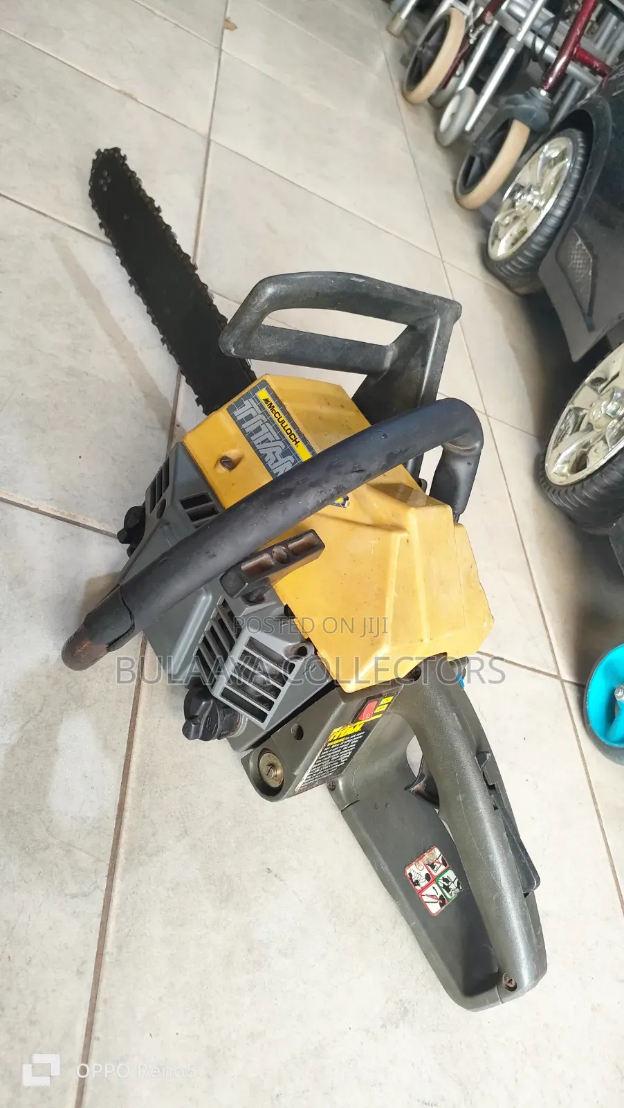 Uk Used McCulloch Titan Chainsaw, 2 Stroke, 35cm Bar.