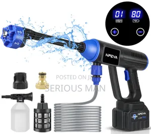 Portable Cordless High-Pressure Washe