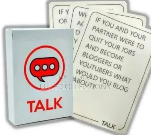 Talk ,Flirt,Dare Cards
