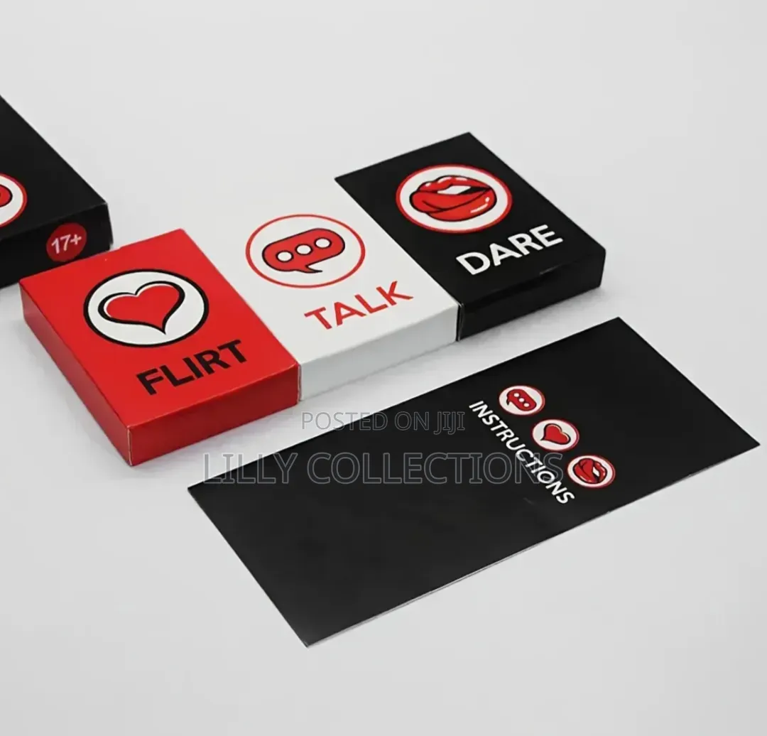 Talk ,Flirt,Dare Cards