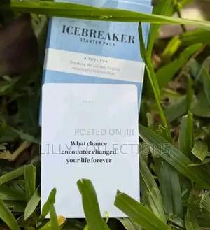 Ice Breaker Game Cards