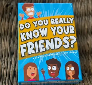Do You Really Know Your Friends Game Cards