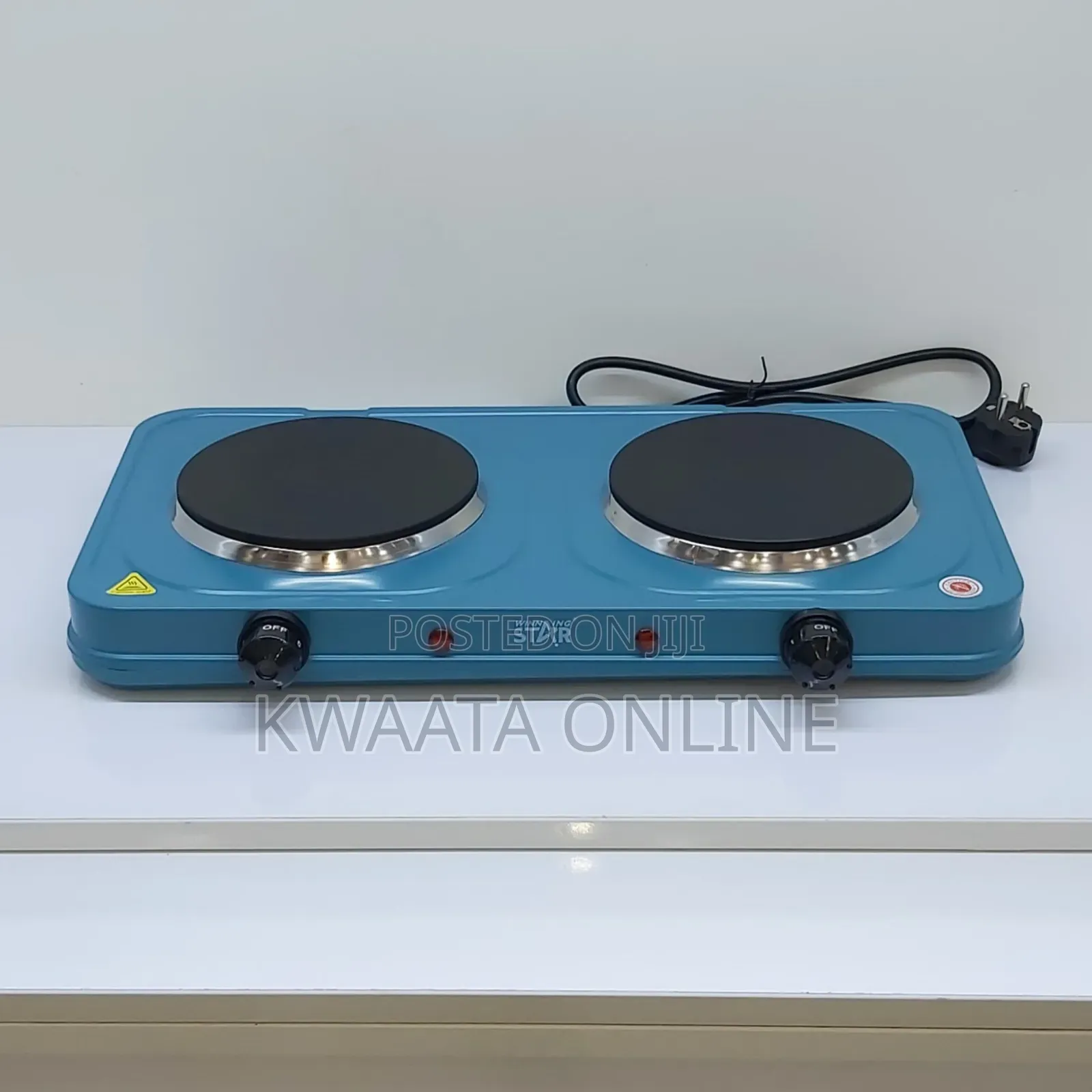 Double Burner Electric Cooktop, Portable Hotplate,Winning Star St-9638