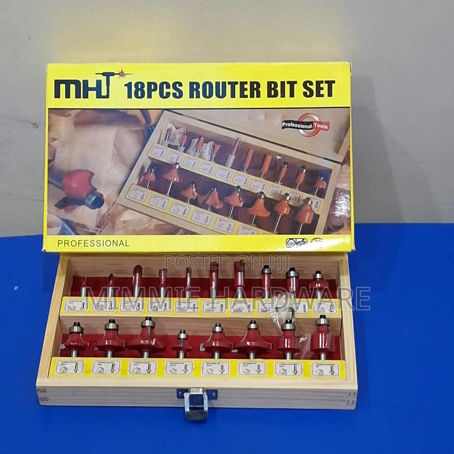 Router Bit Set 18pcs