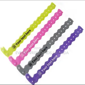 Soft Wavy Waterproof Access Control Bands