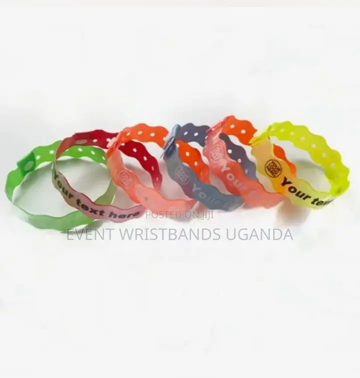 Soft Wavy Waterproof Access Control Bands