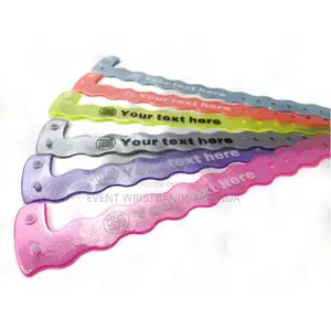 Soft Wavy Waterproof Access Control Bands