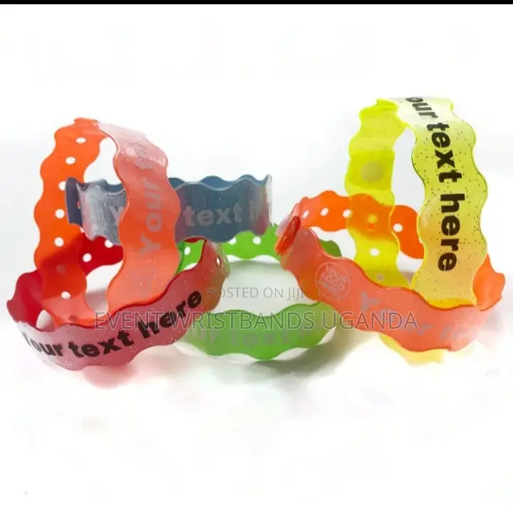 Soft Wavy Waterproof Access Control Bands