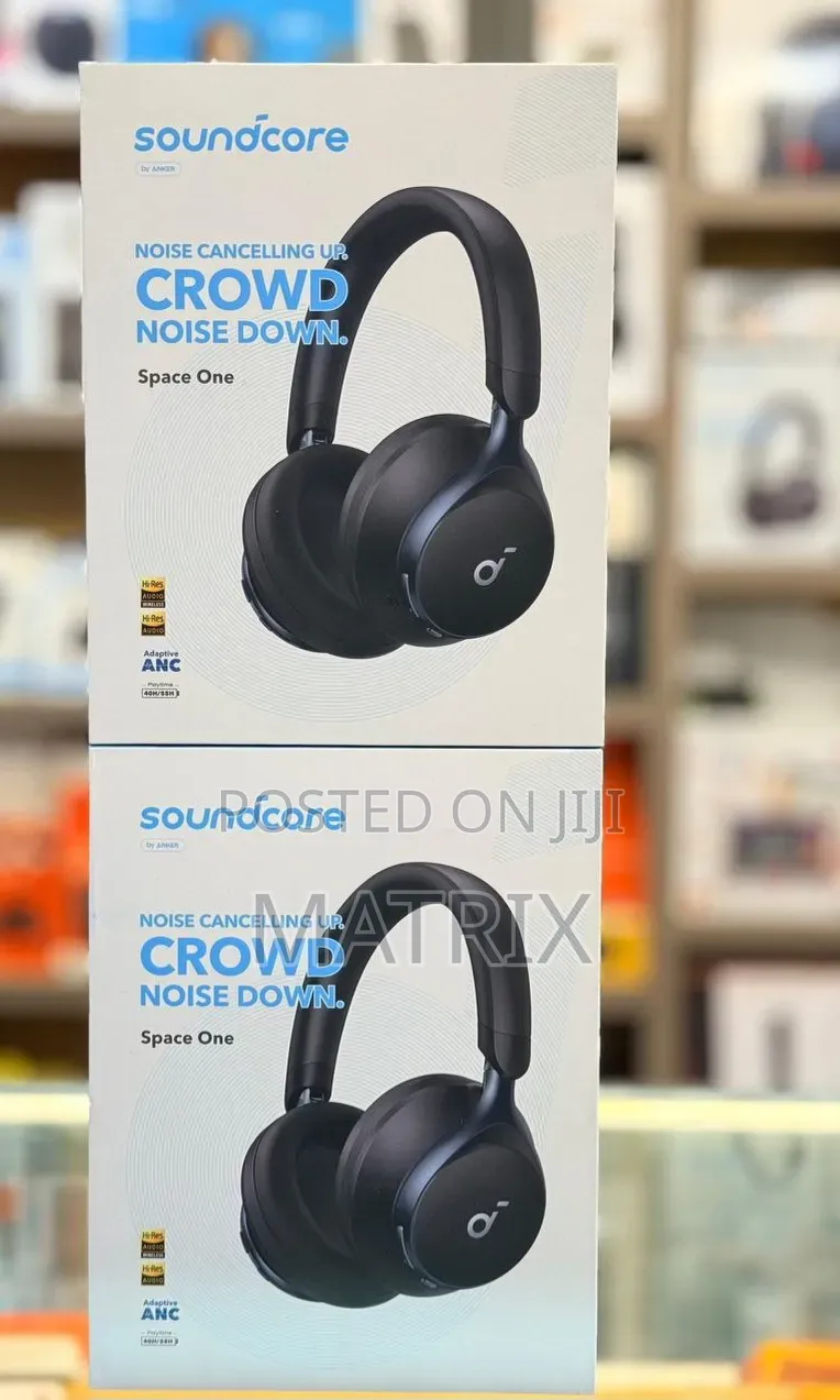 Anker Soundcore Space One- Adaptive Active Noise Cancelling Headphones