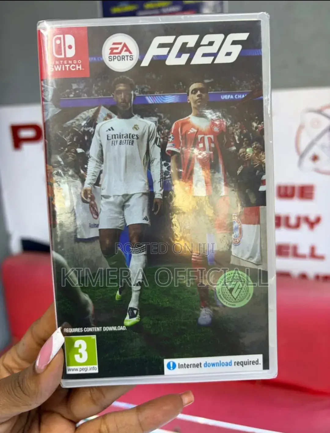 Fc26 Game Card for Nintendo Switch Consoles