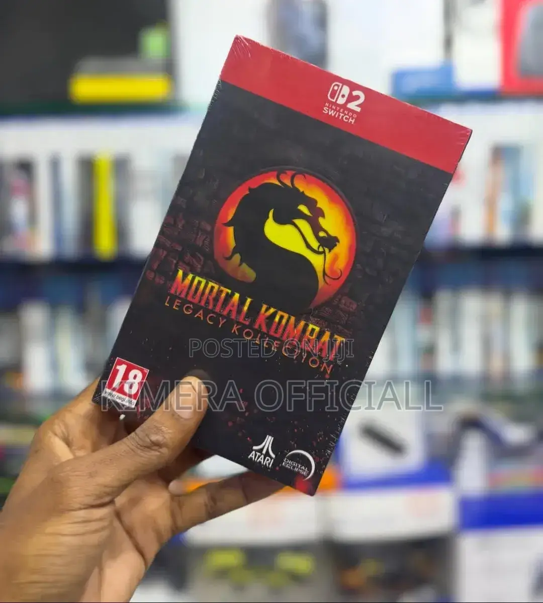 Mortal Kombat Legacy Kollection Game Card for Nintendo Switch