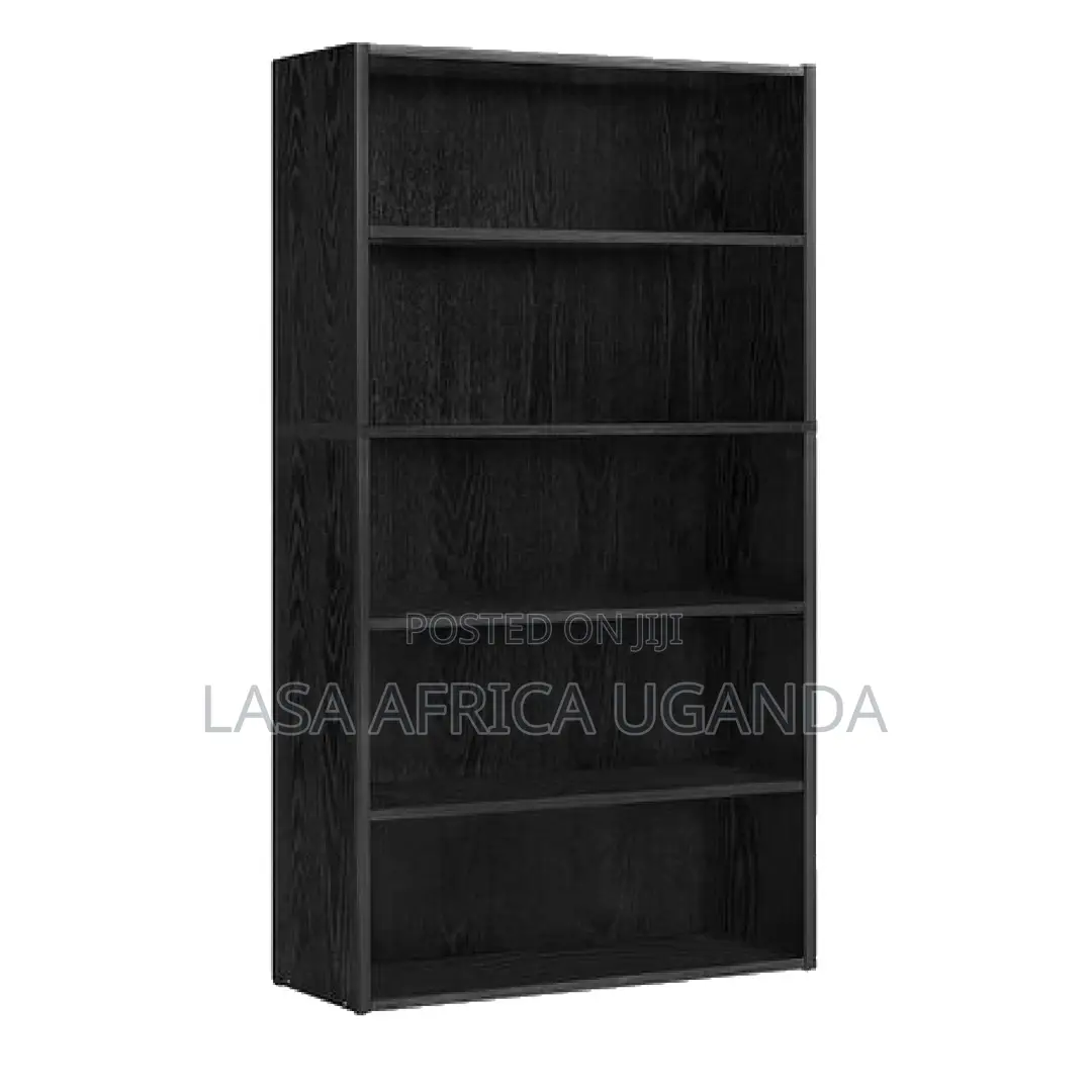 Lasa 5-tier Bookcase Sturdy & Adjustable Shelving Unit Storage