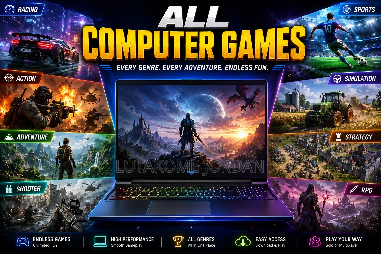 All Computer Games Available[All Versions] (Online Delivery Available)