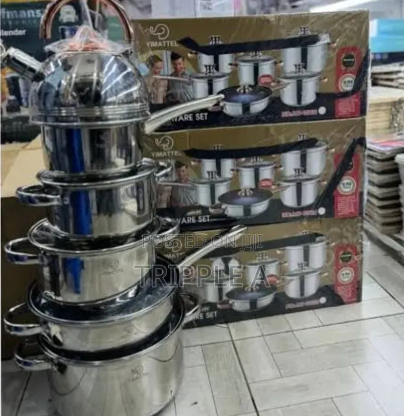 12pcs Kaisa Villa Cookware Set