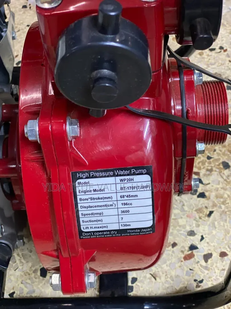 High Pressure Water 9hp Honda