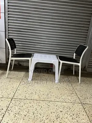 Two Seater Coffee or Bar Table With Two Chairs