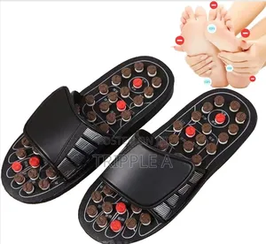 Reflexology Pressure Point Foot Massage Mat Slides Sandals