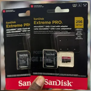 256gb Sandisk Extreme Pro Microsdxc -Memory Card