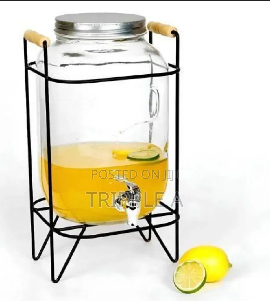 5l Glass Water Dispenser With Tap