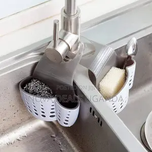 Sink Storage Basket - Sink Caddy Soap And Sponge Holder