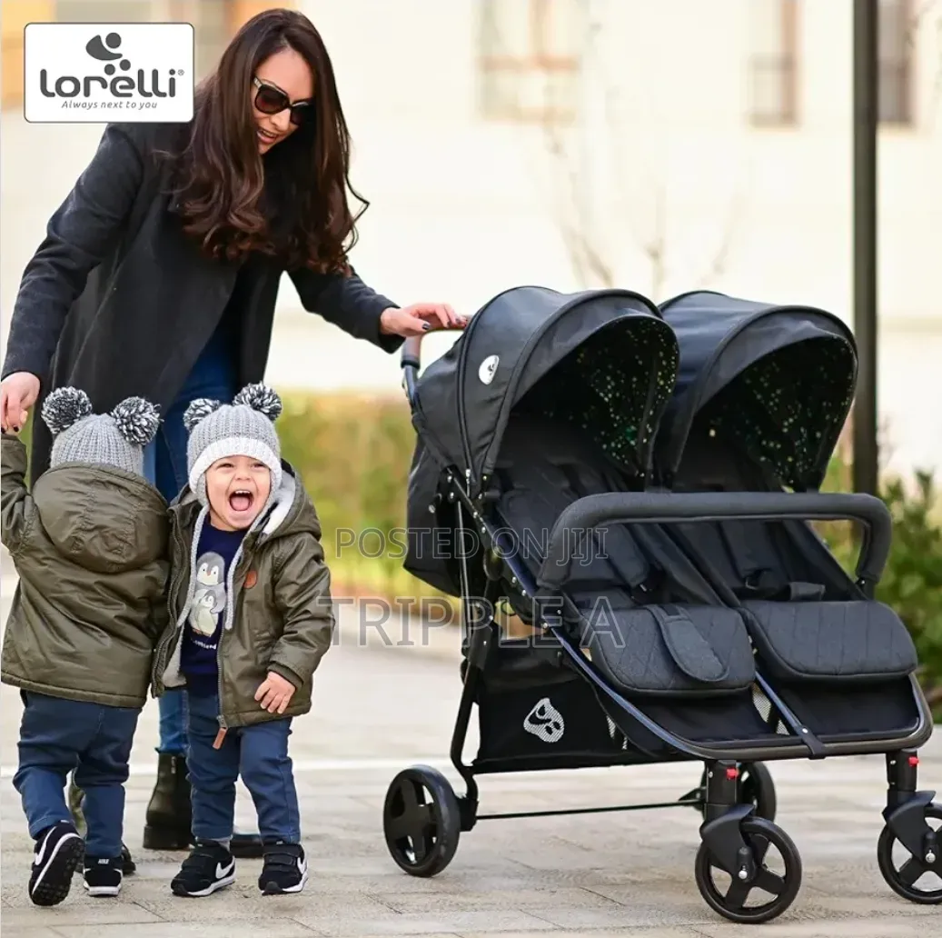 Double Twin Tandem Kids Stroller