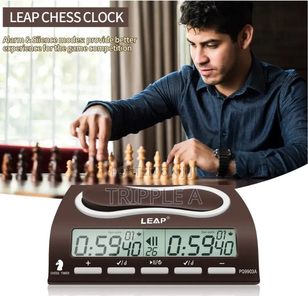 Digital Chess Timer With Delay and Bonus