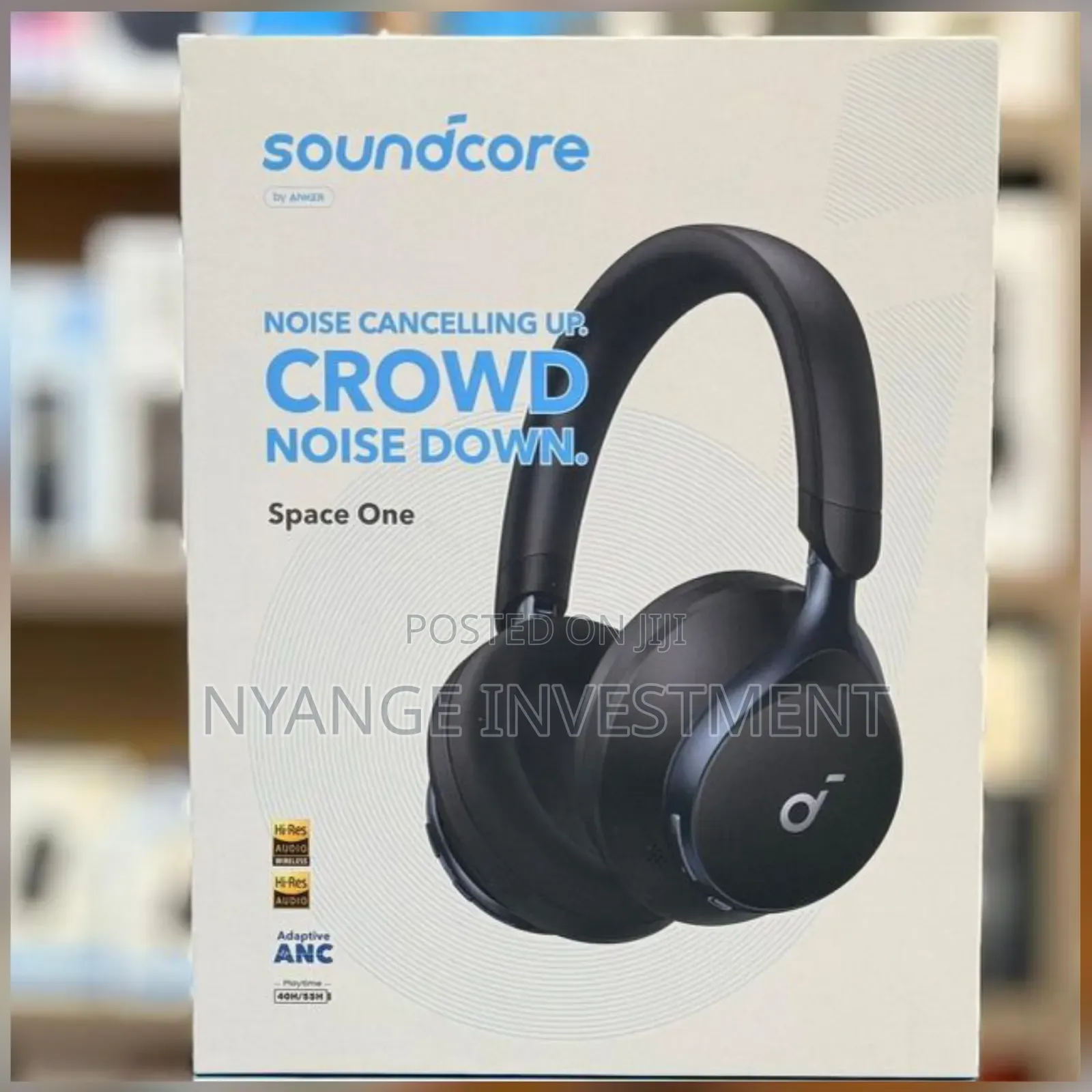 Anker Soundcore Space One Active Noise-Cancelling Headphones