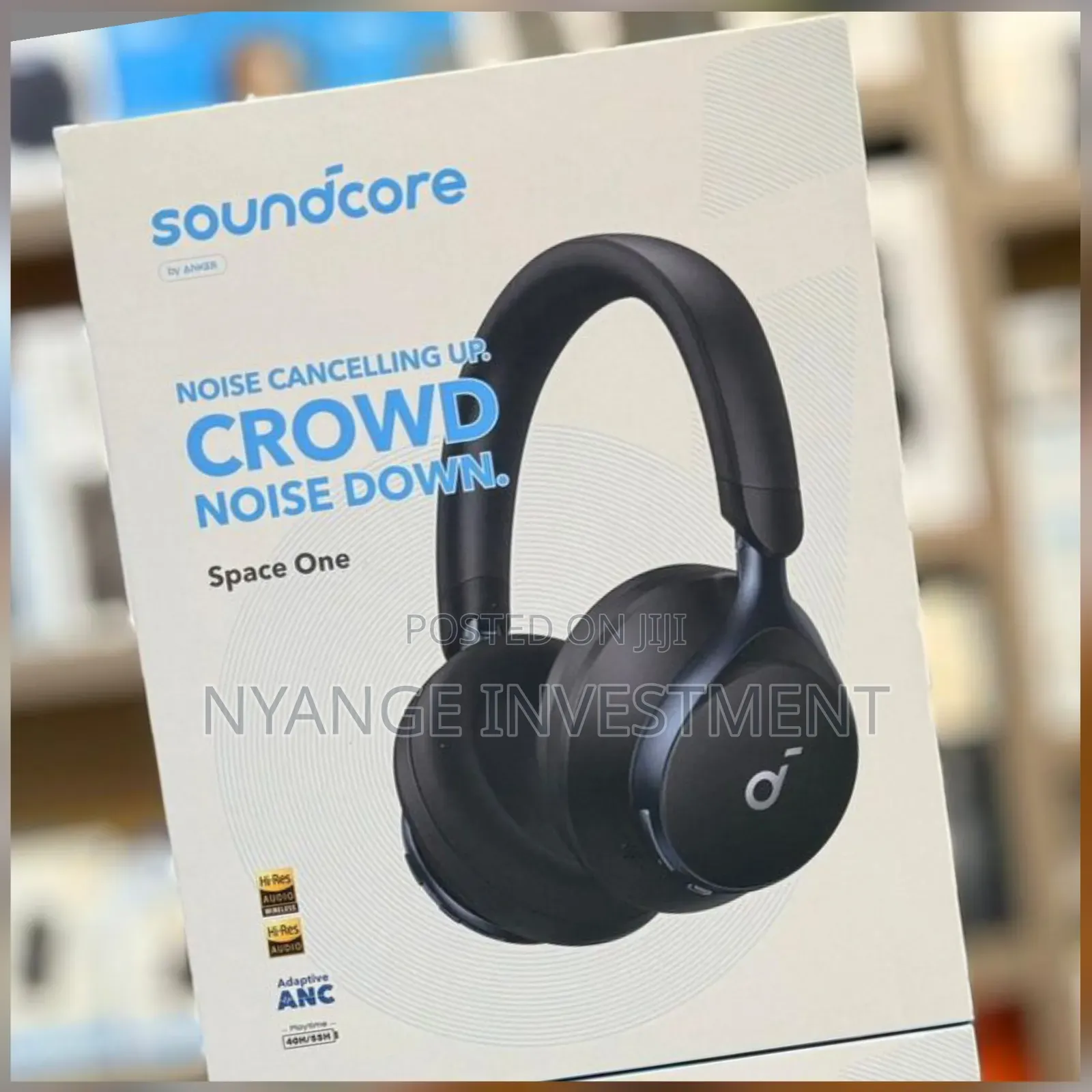 Anker Soundcore Space One Active Noise-Cancelling Headphones