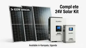 2.5kwh Solar System| 3.2kw Inverter, 2.5kwh Lifepo4, 3x 710w Panels