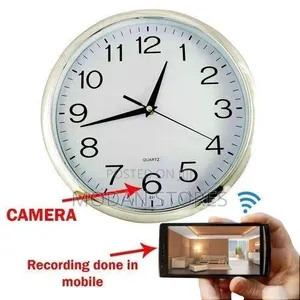 Wall Clock Spy Camera